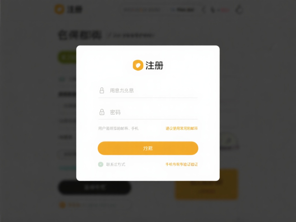 填写个人信息：在注册页面输入必要的资料，如用户名、